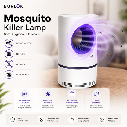 USB Mosquito Killer Lamp Indoor UV Insect Trap